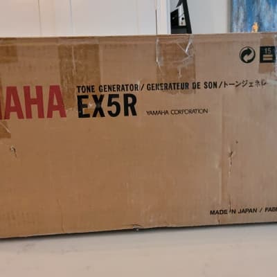 Yamaha EX5R Realtime Control Synthesizer with all original accessories including box - Free Shipping US & Canada image 16