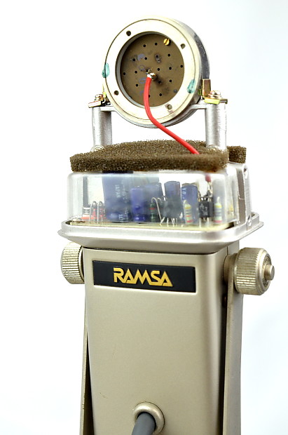 Rare! Ramsa Panasonic WM-8100 Vintage Electret Condenser Microphone
