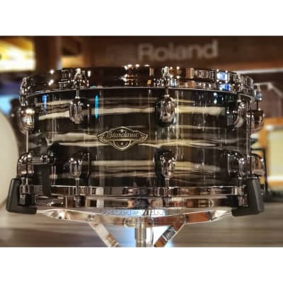 Tama Starclassic Walnut/Birch Snare Drum 14x6.5 Lacquered Charcoal Oyster image 2