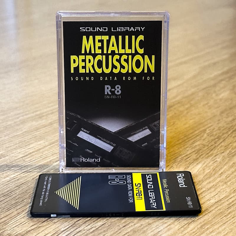 Roland R-8 / R-8m / R-8 MKII | SN-R8-11 METALLIC PERCUSSION | Waveform ROM Voice Card | image 1