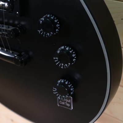 ESP LTD Eclipse EC-256 Electric Guitar - Black Satin image 5