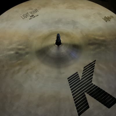 Zildjian 15" K Light Hi Hats Cymbal Top 1067g Bottom 1379g image 4