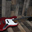Fender JB-62 Jazz Bass Reissue MIJ 1997 Candy Apple Red CIJ Crafted in Japan Rosewood Fretboard