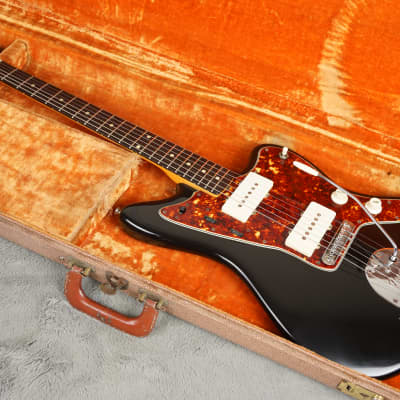 1960 Fender Jazzmaster Black Refin + OHSC for sale