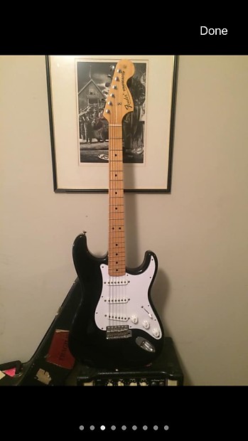 Fender Japan St68-tx Stratocaster 68 reissue Black | Reverb
