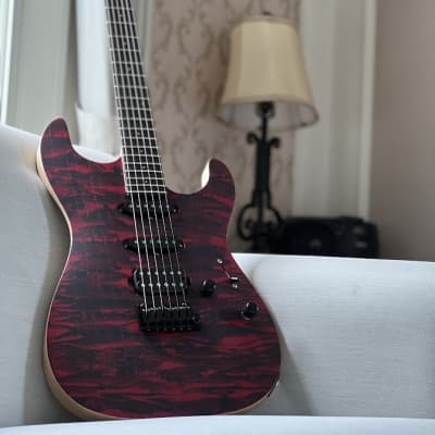 Saito S-622 SSH with Rosewood in Red Granite 232289 image 4