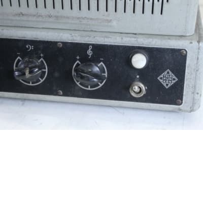 Telefunken Vintage MONO Tube Amplifier - Ela V300 With EL500 Tubes image 3