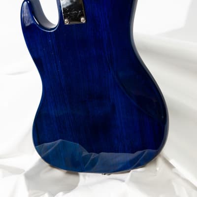 Bacchus Global WL5-ASH/RSM 5 String Jazz Bass Blue Flame Roasted Maple Amazing Neck image 9
