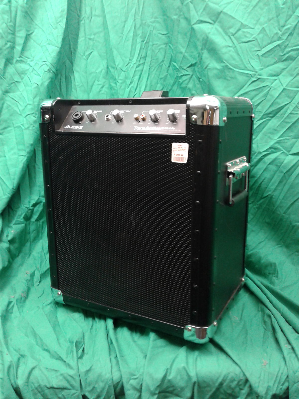 Alesis TransActive Mobile PA Speaker System with iPod Dock Reverb