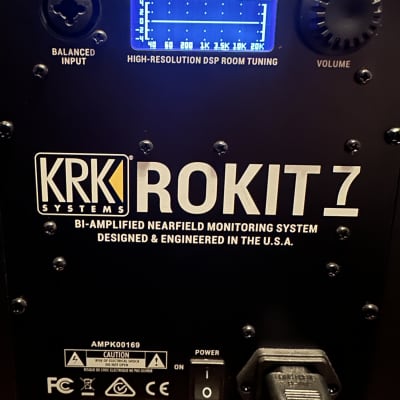 KRK RP-7 Rokit G4 2-Way 7" Active Studio Monitors (Pair) 2019 - 2021 - Black image 7