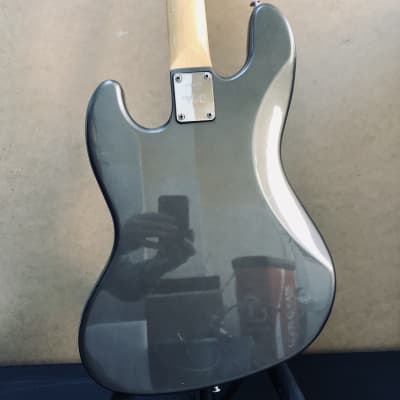Fenix  Jazz Bass 1980’s Metallic grey (with case) image 3