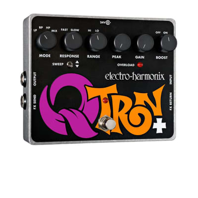 Electro-Harmonix Q-Tron Plus Envelope Filter with Effects Loop 