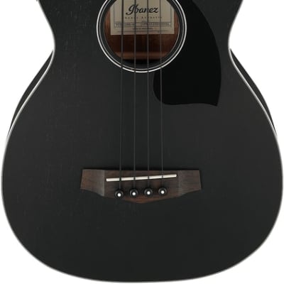 Ibanez PCBE14MH Acoustic/Electric Bass Weathered Black for sale