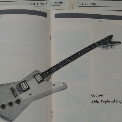 GUITAR TRADER vintage guitar bulletin magazine BURSTs and more 1980's image 2