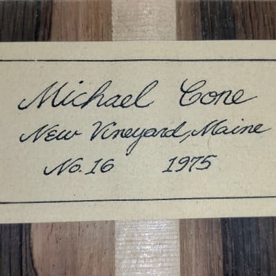 Michael Cone Classical guitar - Spruce/ Brazilian rosewood. 1975 image 5