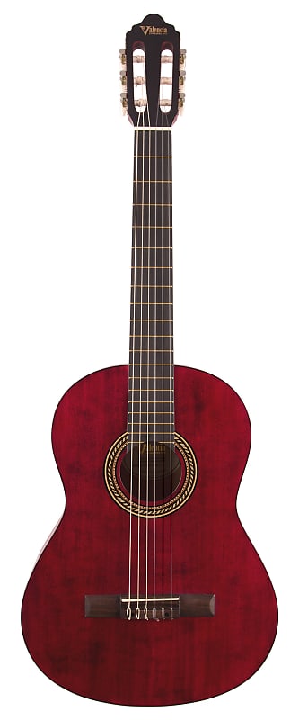 Valencia VC204TWR Series 200 Sitka Spruce Top 4/4 Size Jabon Neck 6-String Classical Acoustic Guitar image 1