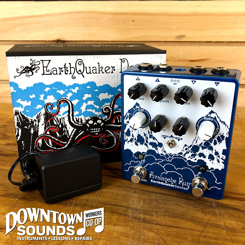 EarthQuaker Devices Avalanche Run V2 Stereo Reverb & Delay with Tap Tempo