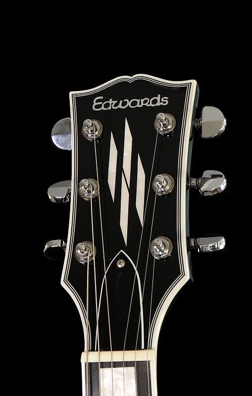 Edwards by ESP E-LP-130CD JS John Sykes Ebony Seymour Duncan | Reverb