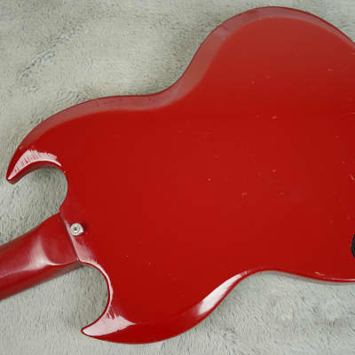 1965 Gibson SG Junior Ember Red + OHSC image 5