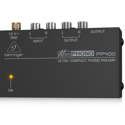 Behringer PP400 Ultra Compact Phono Preamp image 4
