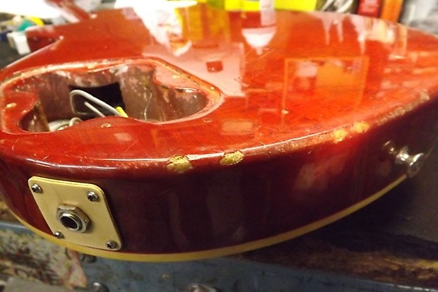 1980's Fresher Les Paul Sunburst | Reverb