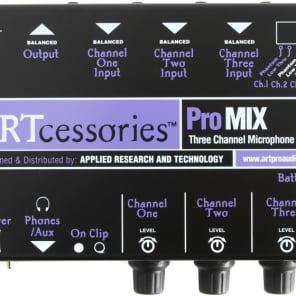 ART ProMIX 3-channel Microphone Mixer image 11