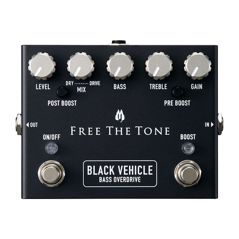 Free The Tone BV-1V Black Vehicle Bass Overdrive | Reverb Canada