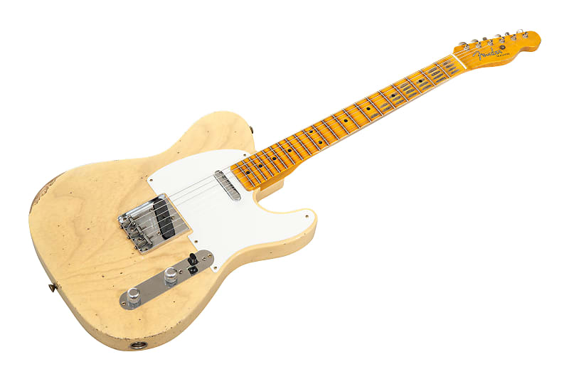 Fender Custom Shop Limited Edition '54 Tele - Relic - Natural | Reverb