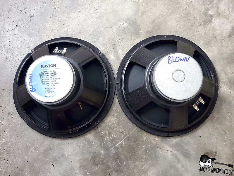 Kustom store speaker parts