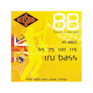 Rotosound RS88LD Trubass Bass Strings Long Scale Black Nylon 65-115 image 2