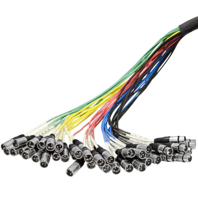 SEISMIC AUDIO 32 Channel XLR Color Coded Snake Cable - 100 Feet image 3