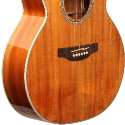 Takamine GN77KCE Mini Jumbo Acoustic-Electric Guitar Gloss Natural image 8