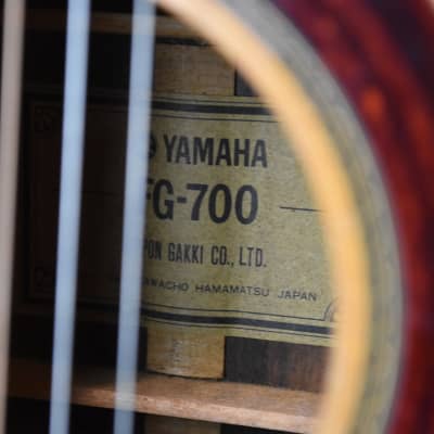 Yamaha FG-700 1972 | Reverb