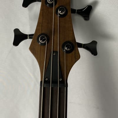 Gumby Custom "Gumby" Bass 4-String w/ Thru-Body Neck Natural Finish image 5