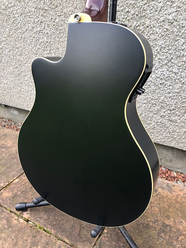 Yamaha APX-4A Electro-Acoustic Guitar Black | Reverb