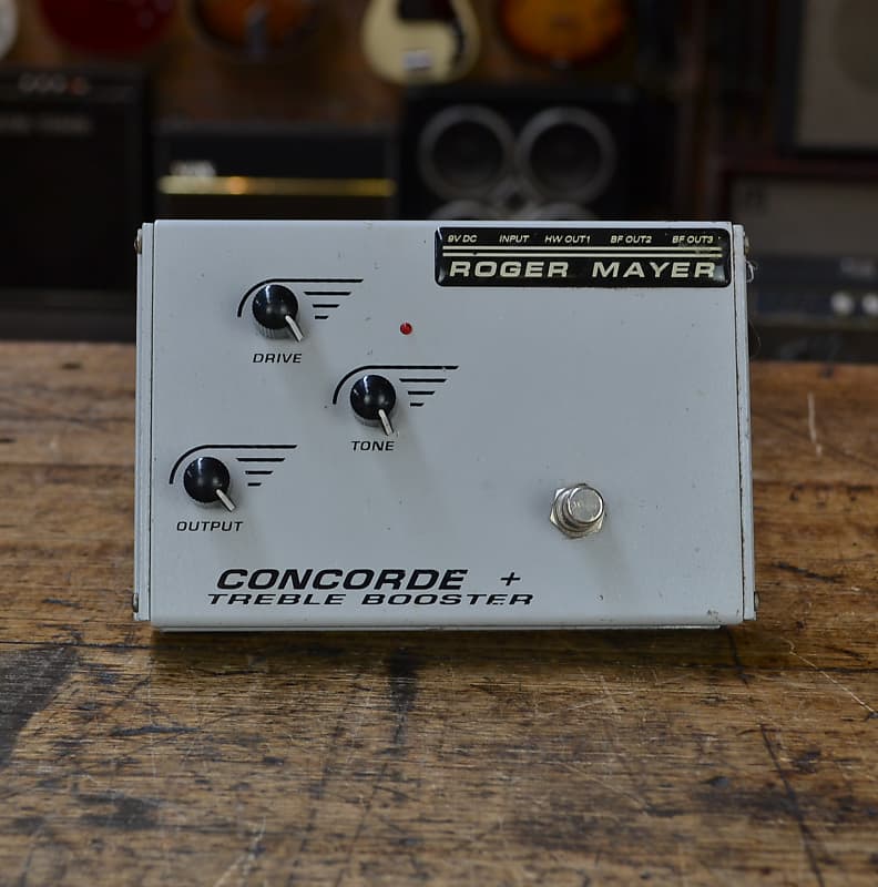 Roger Mayer Concorde + Treble Booster