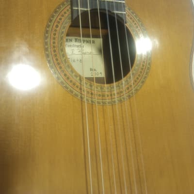 Darren Hippner Fleta 2009 - Cedar/ Indian rosewood. 650mm/52mm image 13