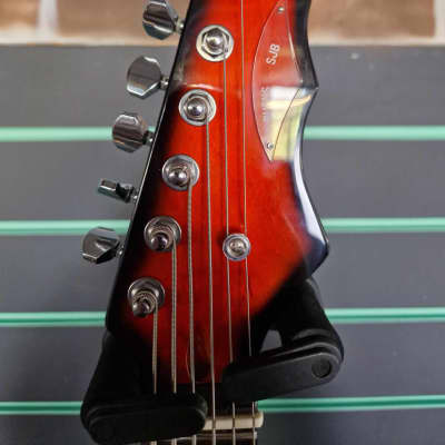 Burns SSJ Club Series Bass Vl Red Burst Electric Bass image 7