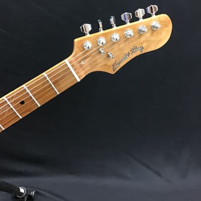 Emerald Bay  Custom shop roasted maple  hard tail electric guitar image 5