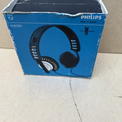 Philips N6310 N 6310 vintage headphones with original box image 3