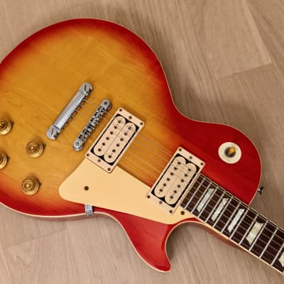 1980 Tokai Love Rock LS-50 OS Vintage Electric Guitar Cherry Sunburst 100% Original w/ Case, Japan image 8