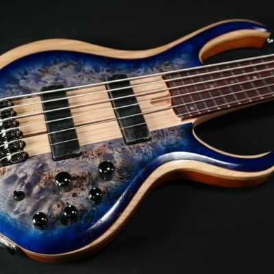 Ibanez BTB846CBL BTB Standard 6str Electric Bass - Cerulean Blue Burst Low Gloss 947 for sale