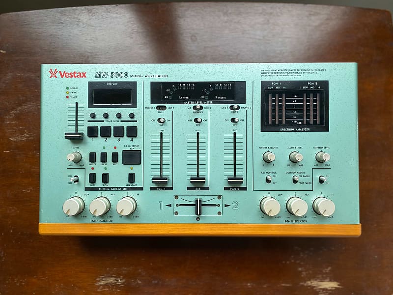 ばっつ様専用 vestax MW-3000 DJ MIXER Very rare Vestax MW-3000
