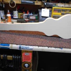Lap steel body clearance blank