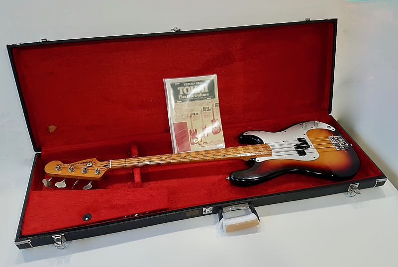 Tokai PB80 Hard Puncher Precision Bass 1980 Sunburst