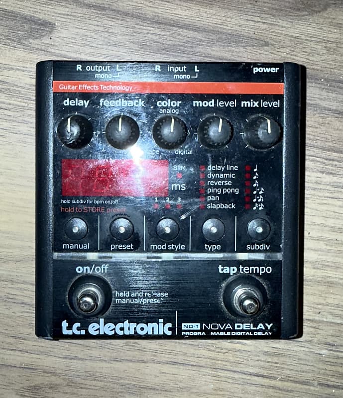 TC Electronic ND-1 Nova Delay