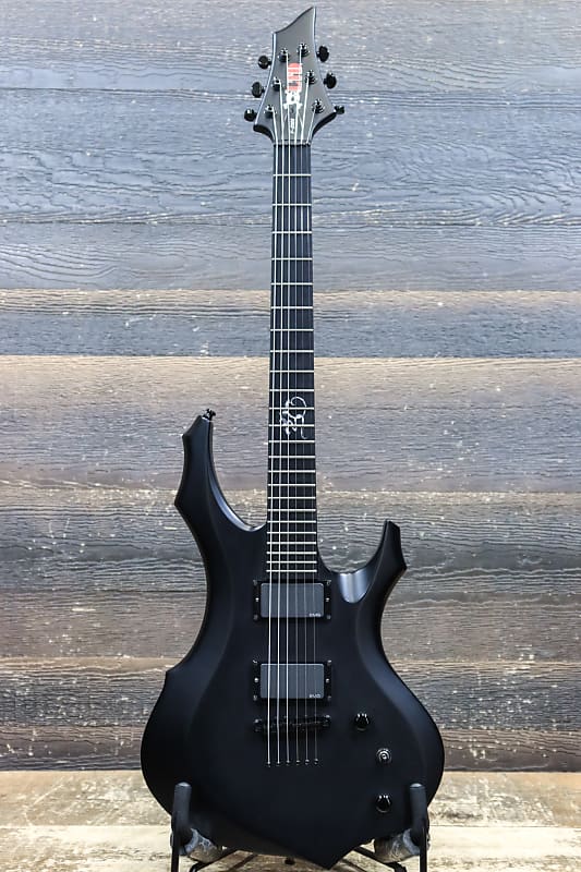 ESP LTD F-2005 30th Anniversary Collection Black Satin Electric