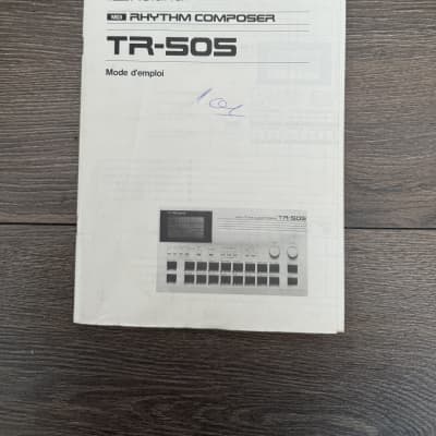 Roland TR-505 Rhythm Composer 1980s owner's manual(De/Fr)