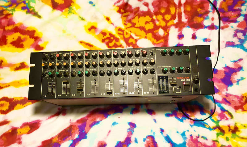 TASCAM MM-100 16-Channel Rackmount Line Mixer | Reverb