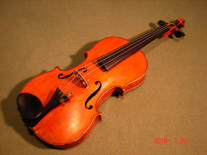 チェコ製 バイオリン Antonius Stradivarius モデル 4/4 裏板1枚